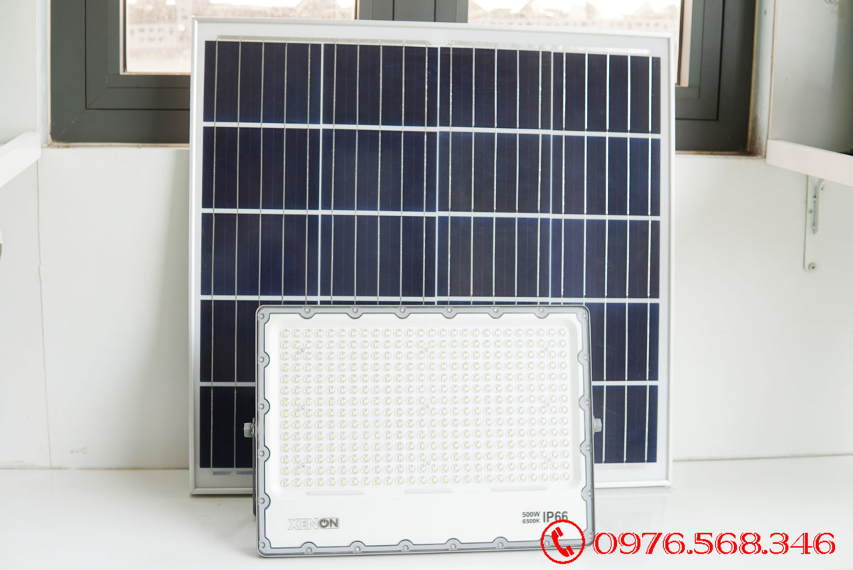 Đèn Pha Năng Lượng Mặt Trời 500W Xenon Deluxe - DL500W
